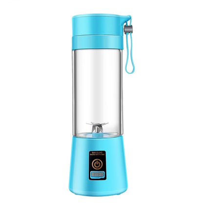 Mini USB Rechargeable Home Blender and Mixer 6 Blades Juice Plastic Electric Juicer Cup Portable Blenders