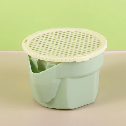 Hydroponic Cat Grass Box Planter Reusable Easy To Grow Microgreens Growing Kit Hierarchical Design Cat Grass Growing Pot